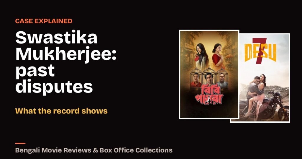 Swastika Mukherjee’s Past Disputes: What Courts, Police and Reports Say
