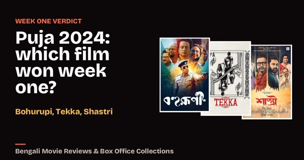Puja 2024 Week One Box Office: Bohurupi, Tekka and Shastri