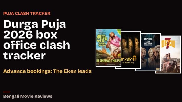 Durga Puja 2026 box office clash tracker: Bengali film cover